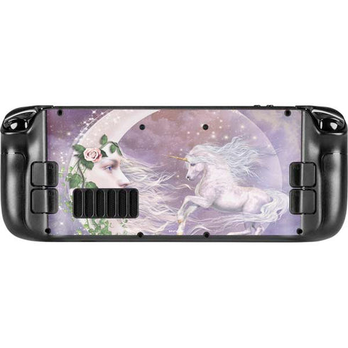 Laurie Prindle Moon Unicorn Steam Deck Handheld Gaming Computer Skin